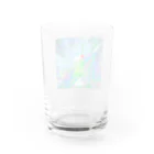 けいこうしょくの南国プールのメロンソーダ Water Glass :back