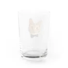 ぽんずのお店🍞のぽんずくん Water Glass :back