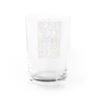 ねこ様屋のワイヤーアート・サイケ Water Glass :back