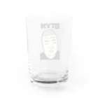 バタヤン公式のBTYN Water Glass :back
