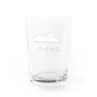 びっとの疲れてとけたねこ Water Glass :back