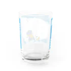 TOAのビールのグッズの【セゾン】ビールラベル風グラス Water Glass :back