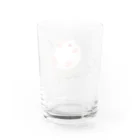 EDGEのスズリのずっこけハムスター　仰向け Water Glass :back