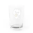 セイコウ スタンプのウザ～～い猫　タイ焼き Water Glass :back