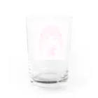 はちみつとくまのいちごみるく Water Glass :back