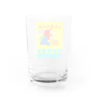 しろうめ庵ノSUZURIさんの昭和のフレッシュなグミさん Water Glass :back