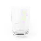 momolove の葡萄な肺胞(白色バージョン) Water Glass :back