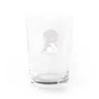 くりん@イラストレーターのサウナーペンギン「SAUNA NOW」 グラス反対面