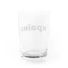 Hirocyのウクライナ（Україна）ウクライナ支援シリーズ001 Water Glass :back