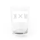 HirocyのW×Ｋ（大学受験シリーズ005） Water Glass :back