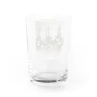 mikan_gumaのドライフラワーシャビー Water Glass :back