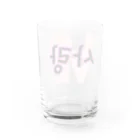 LalaHangeulの사랑~愛~ ハングルデザイン Water Glass :back