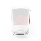 Daijuの曼珠沙華 Water Glass :back