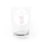 温泉が好き！～温泉グッズのお店～の温泉大好き！湯上りアイス最高！ Water Glass :back