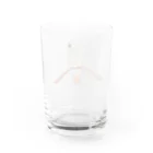 あべなつきの絵本クッズ店へようこそのドヤ顔なヨウム Water Glass :back