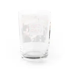 レトロ原宿の平和 Water Glass :back