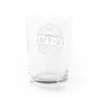 島原そうめん協議会☆７月７日はそうめんの日！☆の島原手延べそうめんロゴ Water Glass :back