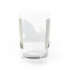 うちのネコ様のごましお Water Glass :back