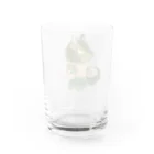 ノアオオカミのオオカミのウルフル Water Glass :back