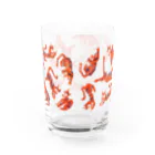 TRDexの[TIGER] orange Water Glass :back