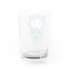 TOM鍼灸院の鍼灸忍者さすまるくん Water Glass :back