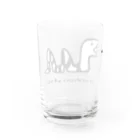 空想世界悠々社のじゃのみちはへび Water Glass :back