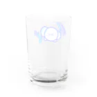 バナナの鬼ごっこのあおむし Water Glass :back