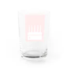 -Riko-のお誕生日ケーキ Water Glass :back