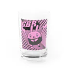 バンズオリジナルの<GBR> ロビット PINK Water Glass :front