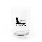 harusaraショップの後ろに全力疾漕グッズ（ボート・漕艇） Water Glass :front