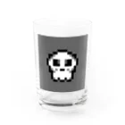 TACのKawaii SKULL #4410 Water Glass :front