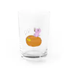 ココロ企画のコックさんとホクホクかぼちゃコロッケ Water Glass :front