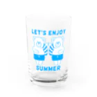  Millefy's shopのLET'S ENJOY SUMMER Water Glass :front