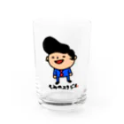 momino studio SHOPの棒立ちもみのさん Water Glass :front