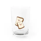 mocha_jasmine_shopの食ぱんファミリー Water Glass :front