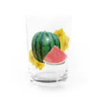 cheat omeletteのスイカの花 Water Glass :front