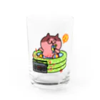 tokisanのビニールプールでまったり猫さん。 Water Glass :front