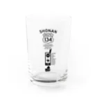 boldandnewのR134_No.001_BK Water Glass :front