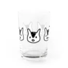 ゆるいシマリストアのゆるいシマリス Water Glass :front