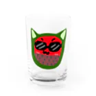 たまねこのスイカおじさん Water Glass :front