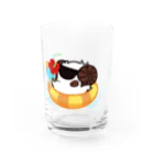 サメノのレイニー　サマーバケーション Water Glass :front