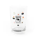 HiMEKURiのおにぎりの日。 Water Glass :front