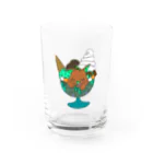 ちょこぼく！のちょこみんパフェ Water Glass :front