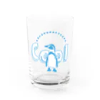 satoharuのＣｏｏｌなペンギンさん Water Glass :front