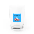 【全盲の絵描き】オバケのタムタムの【全盲の画家】オバケのタムタム Water Glass :front