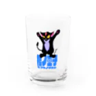 蜜蜂屋グラフィックス★の【棺ノ王子】ラン黒猫TFver. Water Glass :front