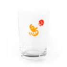 Siderunの館 B2の和デザインな烏(白) Water Glass :front