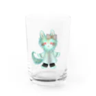 ノアオオカミのオオカミのウルフル Water Glass :front