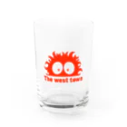 The west townのThe west town ロゴアイテム Water Glass :front