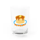 Mona♡ChirolのMonaくんのホットケーキ Water Glass :front